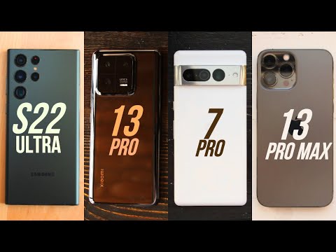 Xiaomi 13 Pro - СРАВНЕНИЕ КАМЕР с iPhone 13 Pro Max, Samsung Galaxy S22 Ultra и Google Pixel 7 Pro.