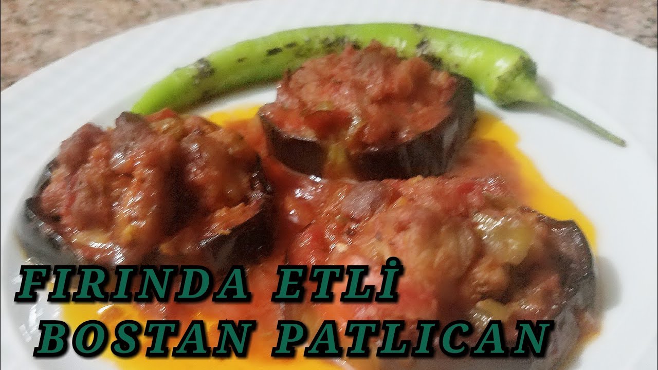 FIRINDA ETLİ BOSTAN PATLICAN  (Gelinim Mutfakta)/BOSTAN KEBABI