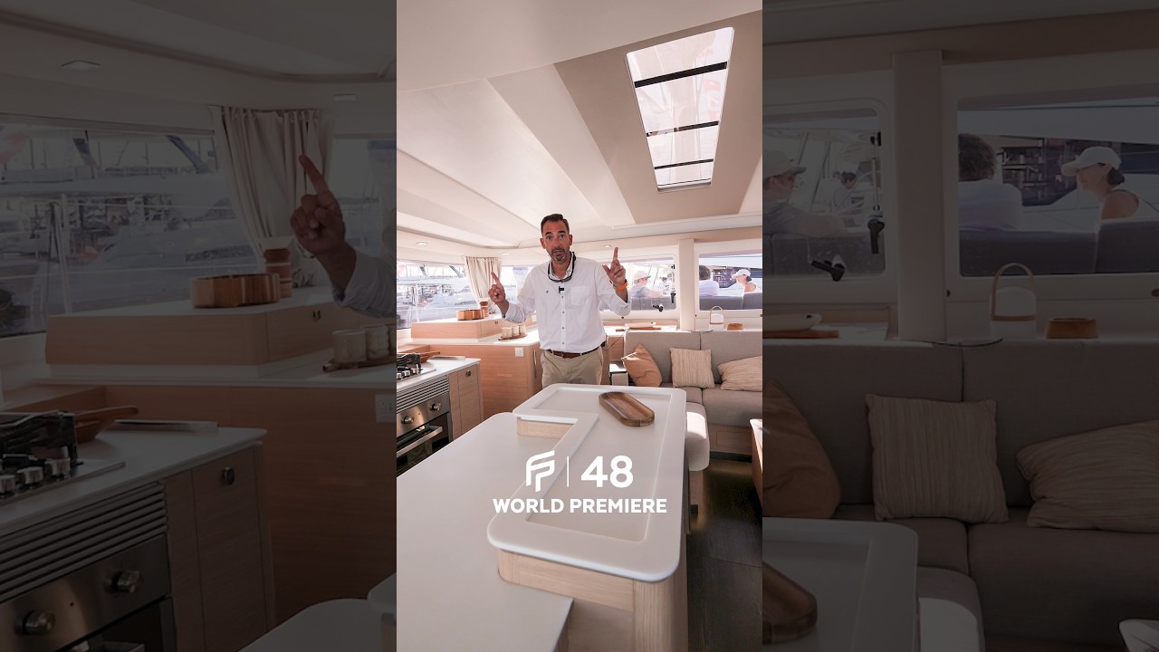 ⁣Come visit the new FP48 for a sneak peek in Cannes!