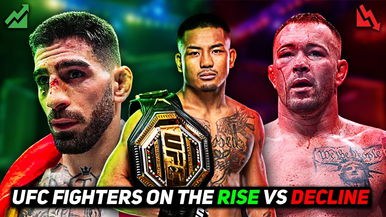 UFC FIGHTERS ON THE RISE VS DECLINE