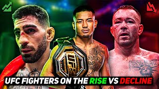 Ufc Fighters On The Rise Vs Decline