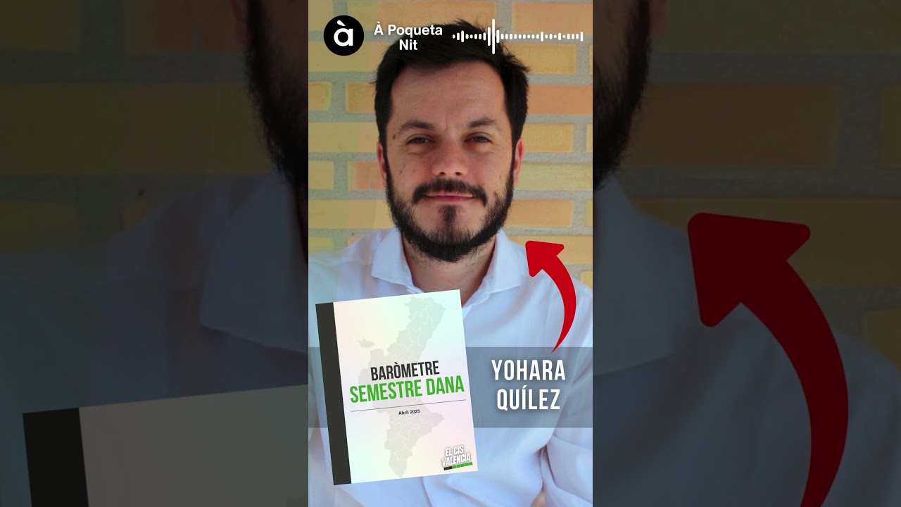 📊 Baròmetre «Semestre DANA» | Eleccions valencianes i reconstrucció post-DANA #danavalencia