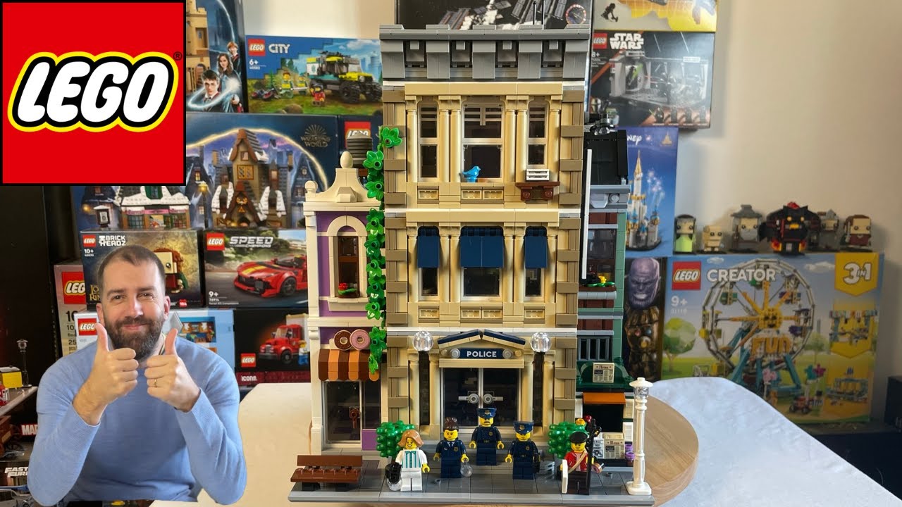 Lego Icons 10278 Police Station Modular Review