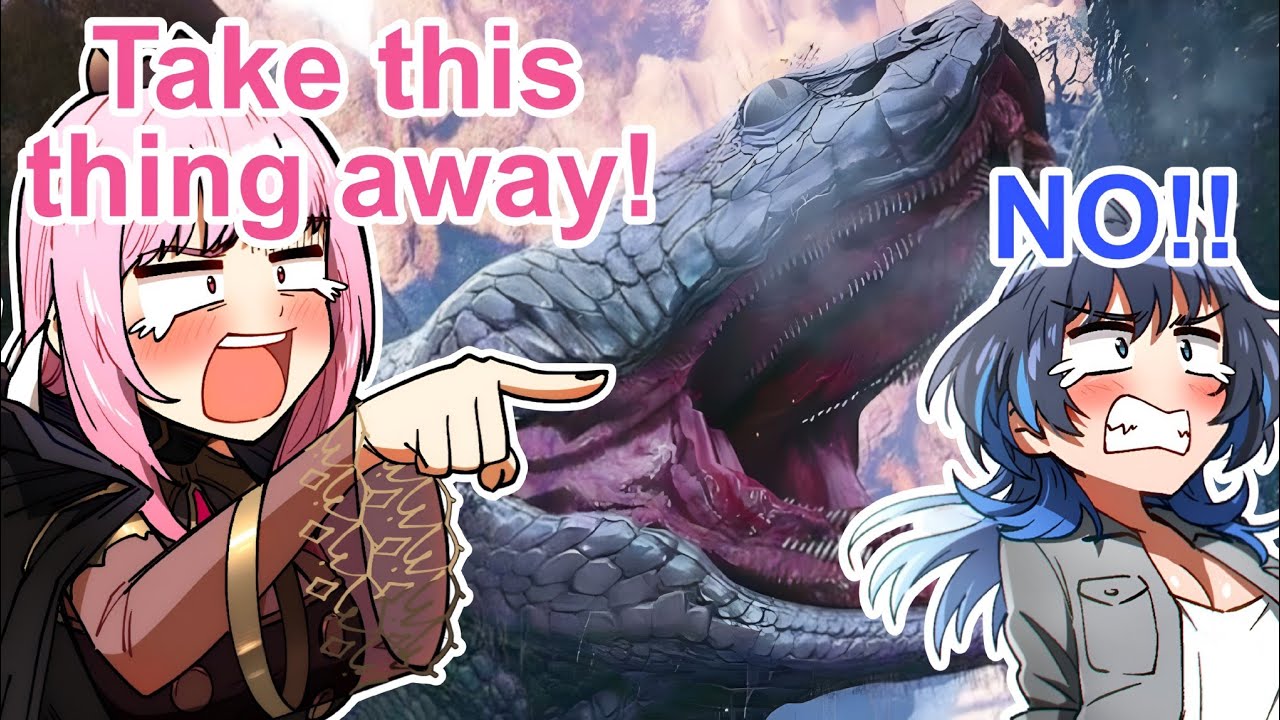 «КРОНИИ, ПОЖАЛУЙСТА, ВОЗЬМИ ЭТУ БОЛЬШУЮ ЗМЕЮ!» — Уморительная попытка побега Калли