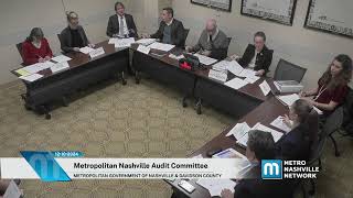 12/10/24 Metropolitan Nashville Audit Committee