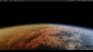 Multi-star Volumetric Cloud Illumination Test