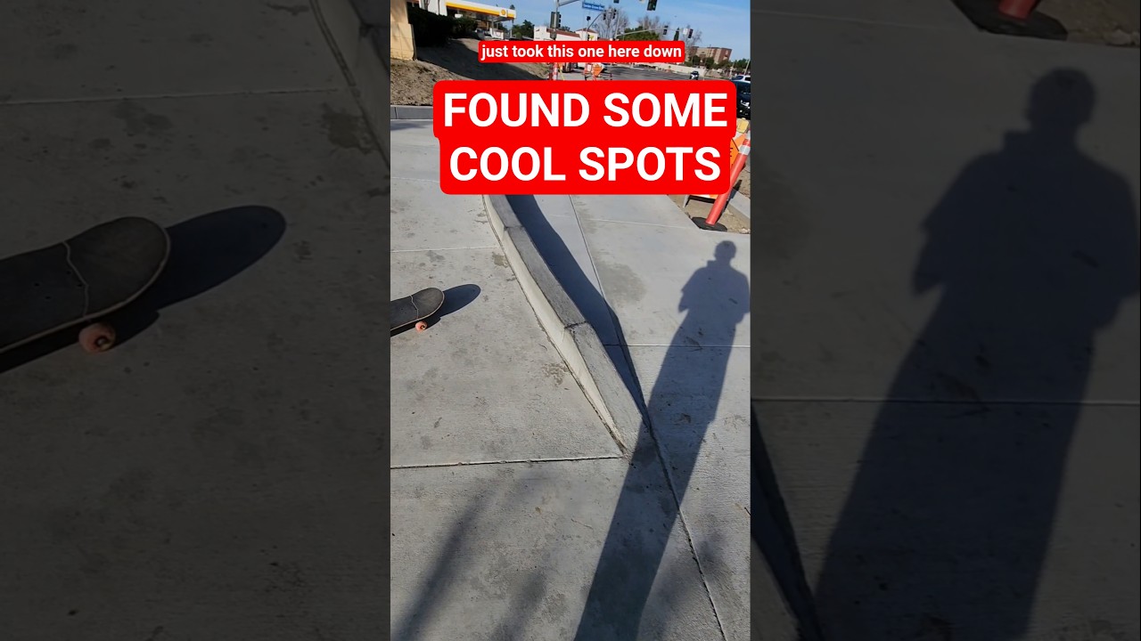 СЛУЧАЙНЫЕ МЕСТА ДЛЯ СКЕЙТБОРДИНГА 