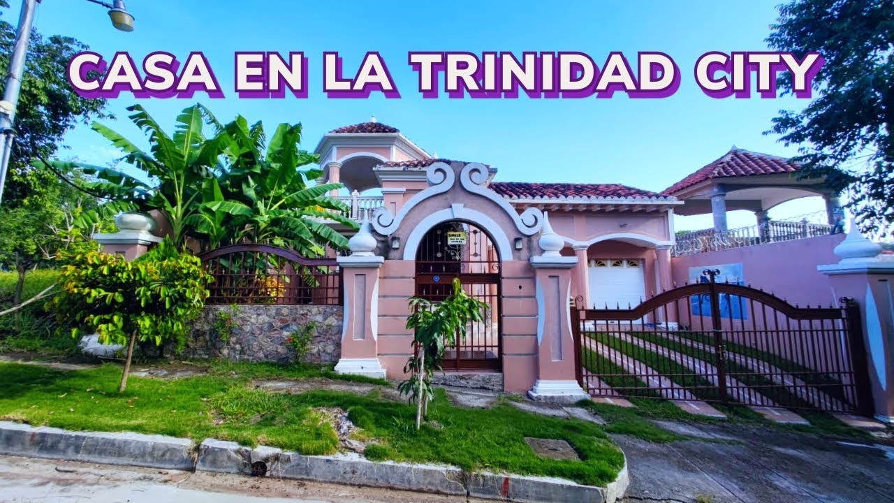 Casa Grande y Elegante en Residencial La Trinidad City San Miguel $389,000 Tel +503 7299-8557