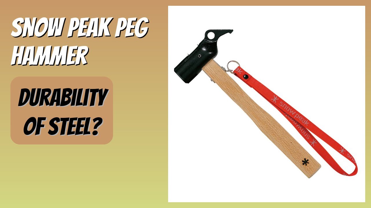 REVIEW (2026): Snow Peak Peg Hammer. Features - YouTube