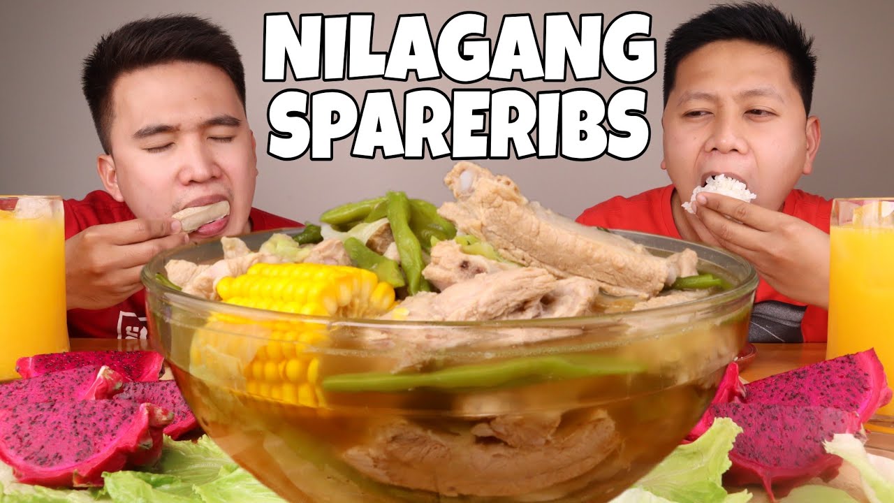 Pork Ribs Nilaga Mukbang Philippines Food Pinoy Food Rutot Vlog Food Review Asia