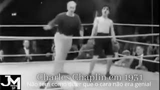 Charles Chaplin em 1931 GENIAL!