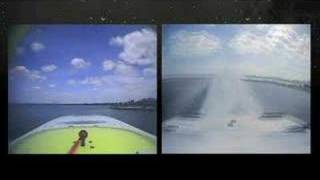 Disaster at 160mph... extreme turbine race boat