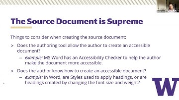 Document Accessibility