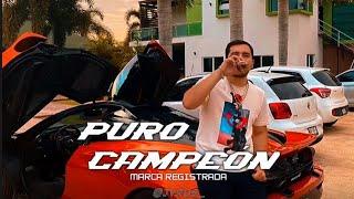 Video thumbnail of "Puro campeón - Marca Registrada X Luis R Conriquez"