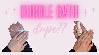 Gel X Nails:  BUBBLE BATH DUPE??