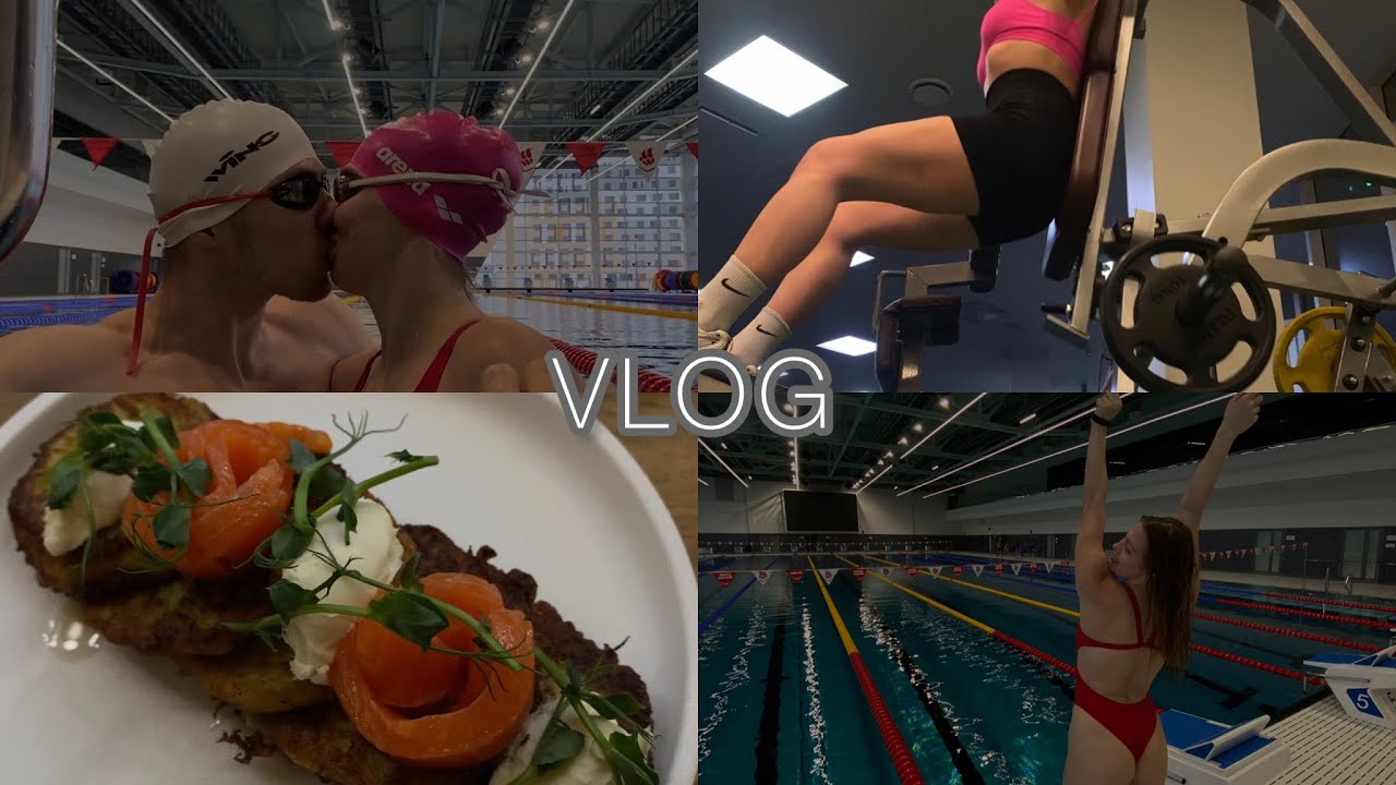 VLOG/Тренировка на ягодицы/ Обзор большого бассейна/ Вкусно ем и худею #рекомендации#худеемвместе