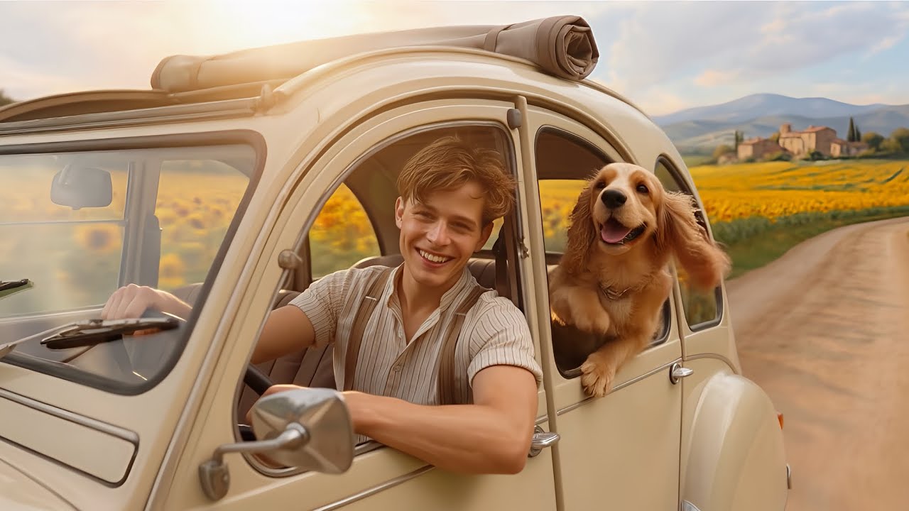 Louis & Theo’s 1950s Sunflower Road Drive | Pavolira’s Vintage Songs