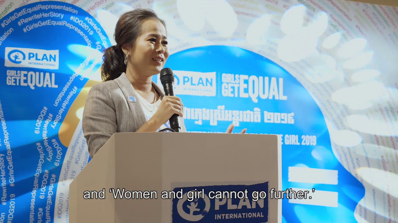 DJ NANA's speech ណាណា សូមចែករំលែកបទពិសោធលើការងារសម្មភាពក្មេងស្រី