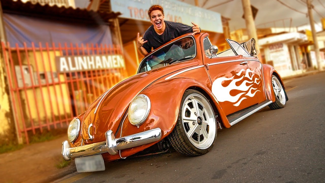 ESCOLHENDO O NOVO FUSCA TURBINADO DO GTA V RP NA VIDA REAL!