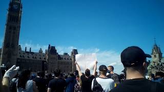 Anti-racism, anti-police brutality rally in Ottawa - speeches (part 2)