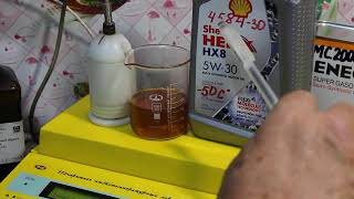 Масло Масло Shell Helix HX8 5W-30 проверяем CCS при.. -35гр. влияние т. застывания.. -50гр. на CCS..