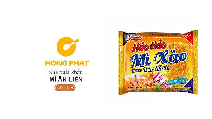 HỒNG PHÁT Nhà Xuất Khẩu: Mì Xào Hảo Hảo Tôm Hành Gói 75g