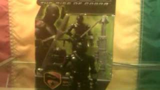 GI Joe Rise of Cobra Movie Ninja Commando Snake Eyes