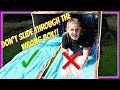 DON'T SLIDE THROUGH THE WRONG BOX || Taylor and Vanessa