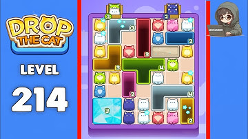 Drop The Cat level 214 solution 