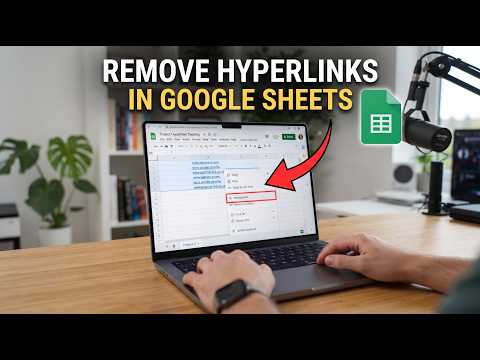How to Remove Hyperlinks in Google Sheets (Quick Guide)
