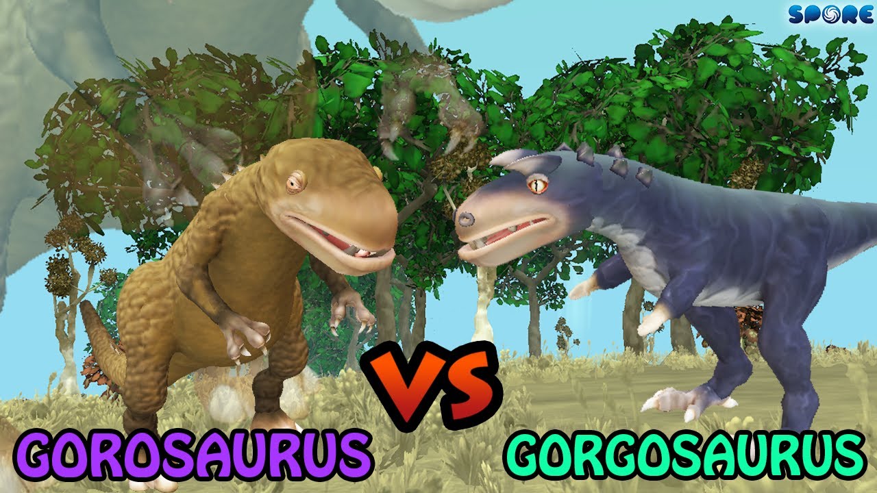 Gorosaurus vs Gorgosaurus | Kaiju vs Dino [S2E1] | SPORE - YouTube