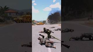 OMG! Almost no one survived 😥 | ARMA III #shorts #news #youtubeshorts