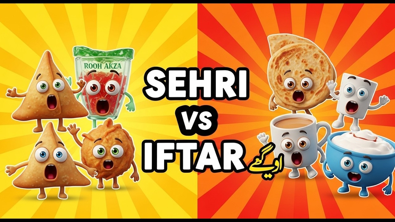 Ramadan Food Stories 🌙 All Episodes Sehri & Iftar 3D Animation ...