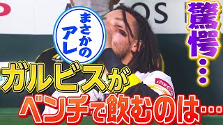 【驚愕…】ガルビス『ベンチで飲んでいたのは…まさか!!?』