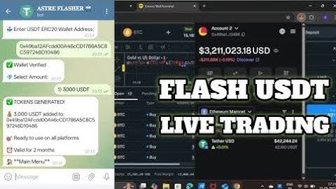 How to create 30k flash usdt using smart contract | create flash usdt | fully transferable