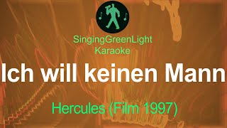 Hercules (Film 1997) - Ich will keinen Mann - Karaoke | SGL 189