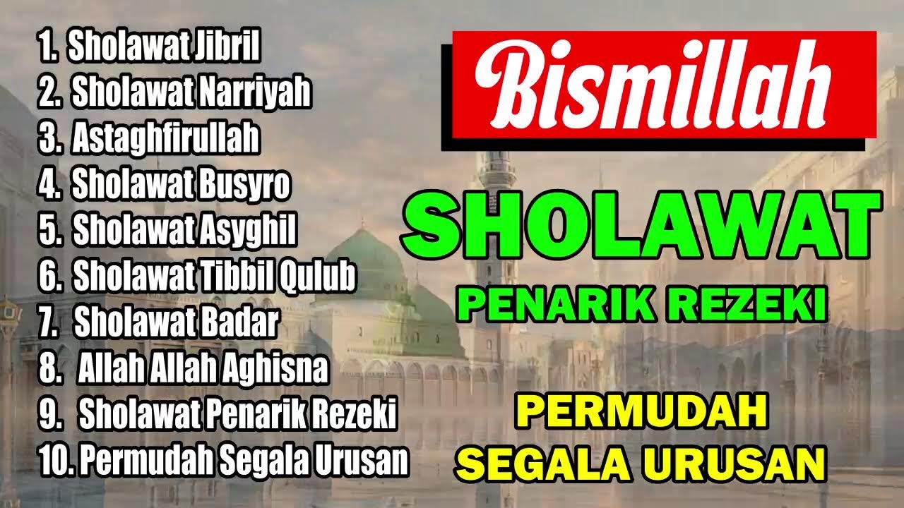 🔴 LIVE SHOLAWAT NARIYAH PENARIK REZEKI PALING AMPUH 2026 | Jibril & Busyro