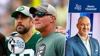 Rich Eisen Reacts to Brett Favre Pushing Aaron Rodgers to Sign with Vikings | The Rich Eisen Show