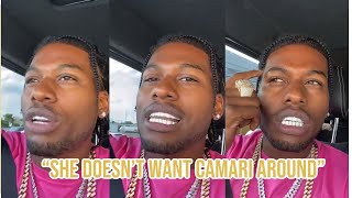 CJ says Royalty doesn’t like CAMARI & talks about Chris & Queen situation‼ **FULL IG LIVE**