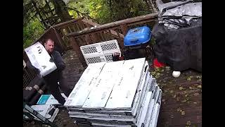 Roofer Destroys Deck