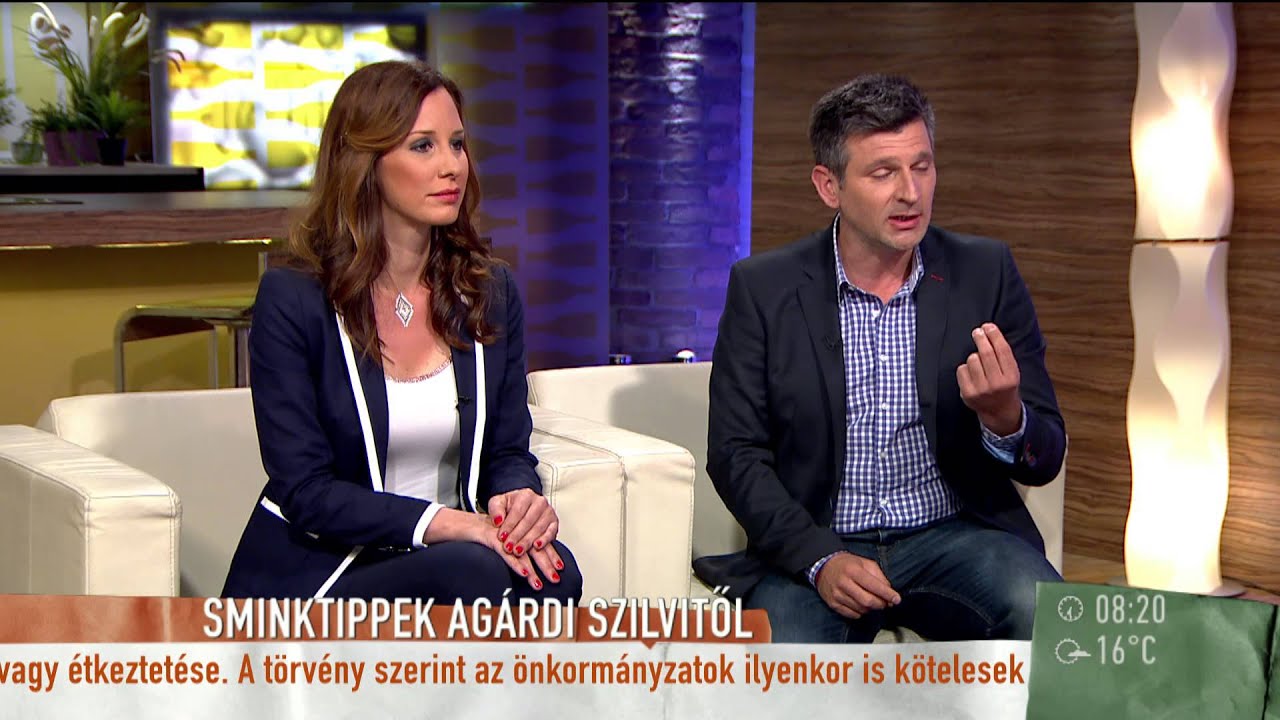 Agárdi Szilvi hibátlanul sminkeli magát - 2015.06.22. - tv2.hu/mokka