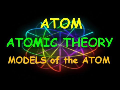 The Atomic Theory and Models of the Atom | History of the Atom