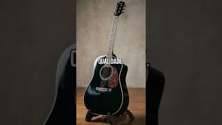 PROMOÇÃO DO DIA - Violao Profissional Eletrico Acustico Folk Corda Aço Memphis #promoção