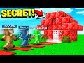 3 YOUTUBERS vs FAN'S SECRET MINECRAFT WORLD...