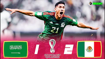 Saudi Arabia 1-2 Mexico - World Cup 2022 - Free-Kick Goal From 30 Yards - [EC] - FHD