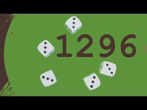 1296 و Yahtzee - Numberphile