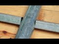 WOW brilliant IDEAS for SQUARE  tube and ROUND tube joint