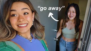 i flew across the country ALONE to SURPRISE MY SISTER!