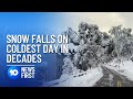 Snow Falls Across NSW On Coldest Day Since 1984 | 10 News First