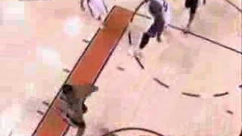 Tim Duncan Dunks Over Amare Stoudemire